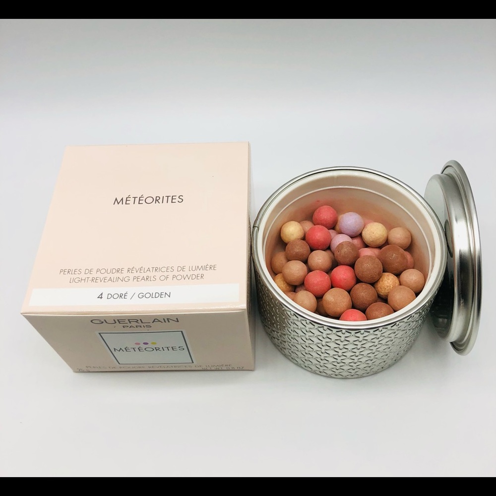 Guerlain-Meteorites Light Revealing Pearls of Powder #04 Golden25gNIB Authentic